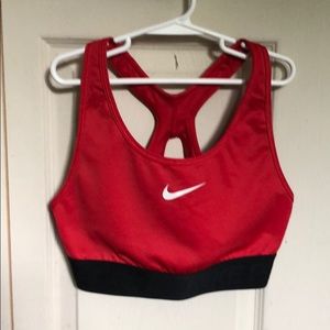 Nike Pro Dri-Fit Sports Bra - Red